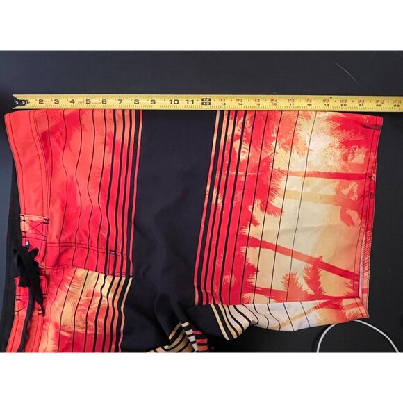 Hang Ten Men's 38 Colorful Beach Surf Swim Trunks Board Shorts Beach Sporty - Picture 7 of 8